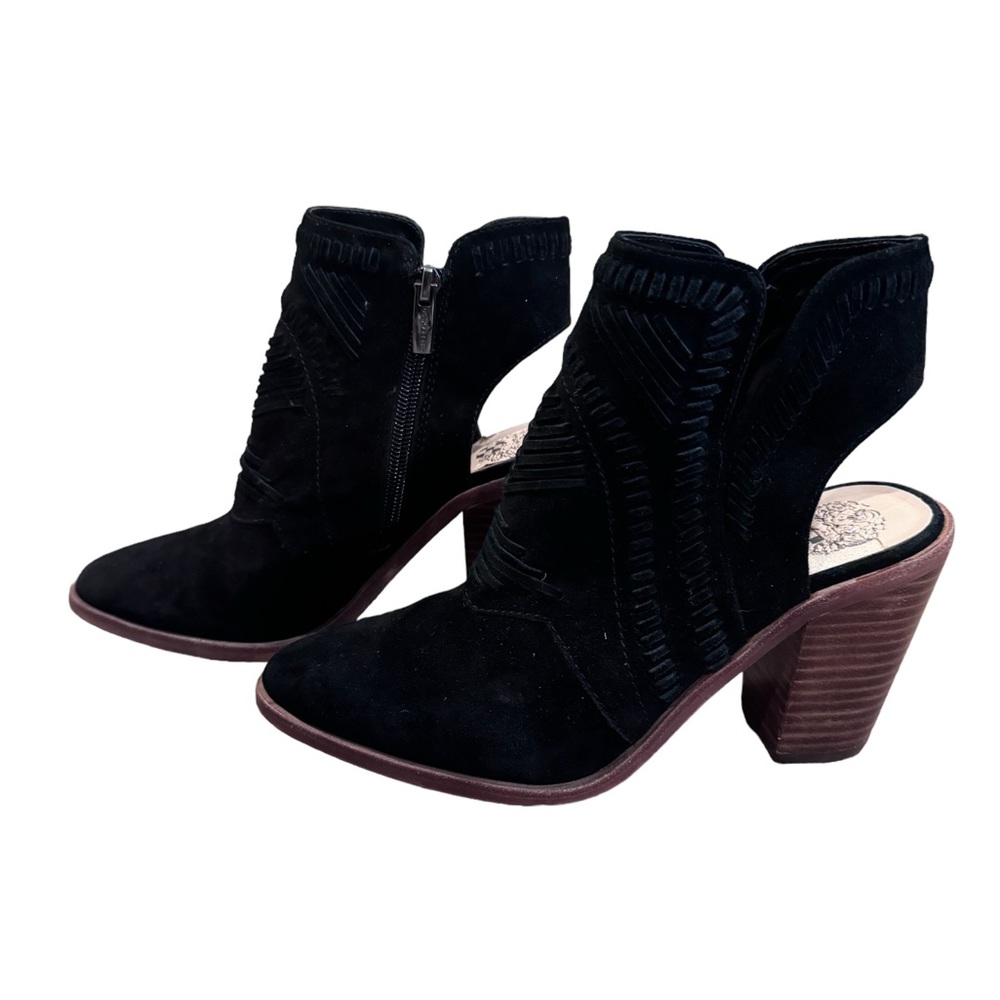 Vince Camuto Black Ankle Boots - Picture 2 of 8